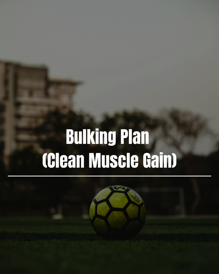 Bulking Plan (Clean Muscle Gain)